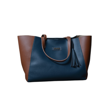 Blue Tan Tote & Handbag For Women & Girls