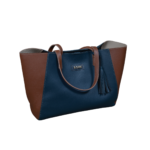 Blue Tan Tote & Handbag For Women & Girls