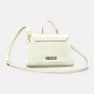 Sling Bag White Croco | ElBagino