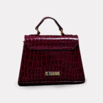 Sling Bag Cherry Croco | Elbagino Elegant and chic brown handbag