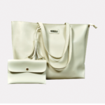 Tote Bag Cream | tote bag for women | with small hand bag combo | Elbagino