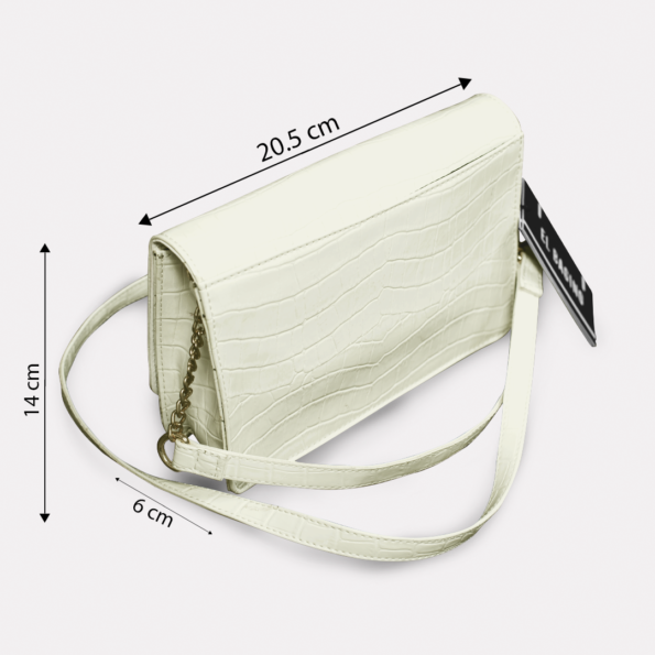 Sling Bag White | ElBagino