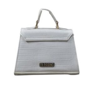 Sling Bag White Croco