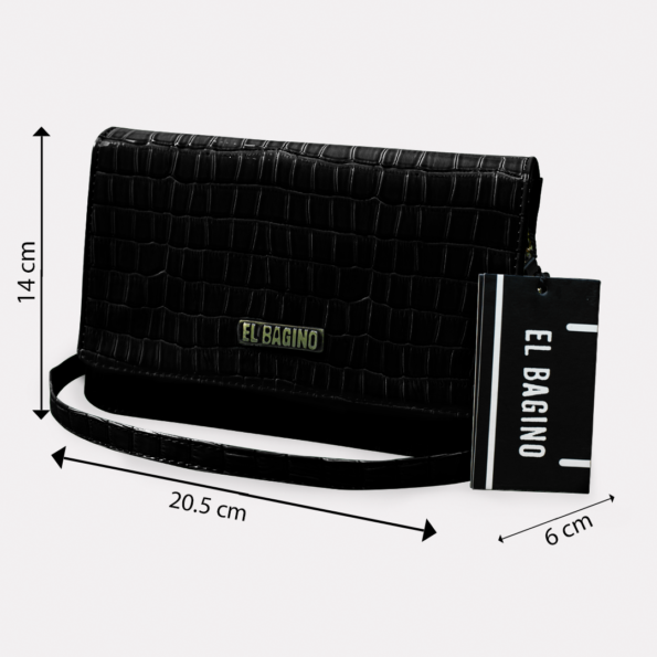 Black Sling/Cross Body Bags for Women | ElBagino